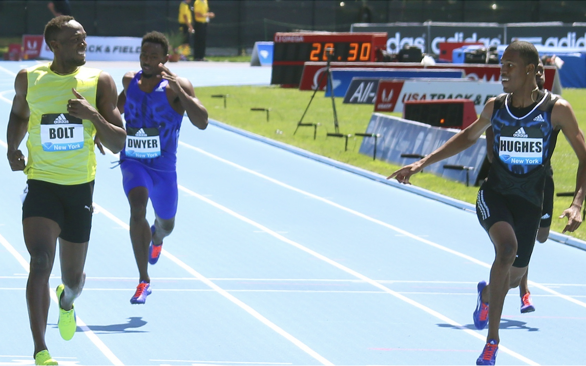 Bolt, The Face of Track Emeritus